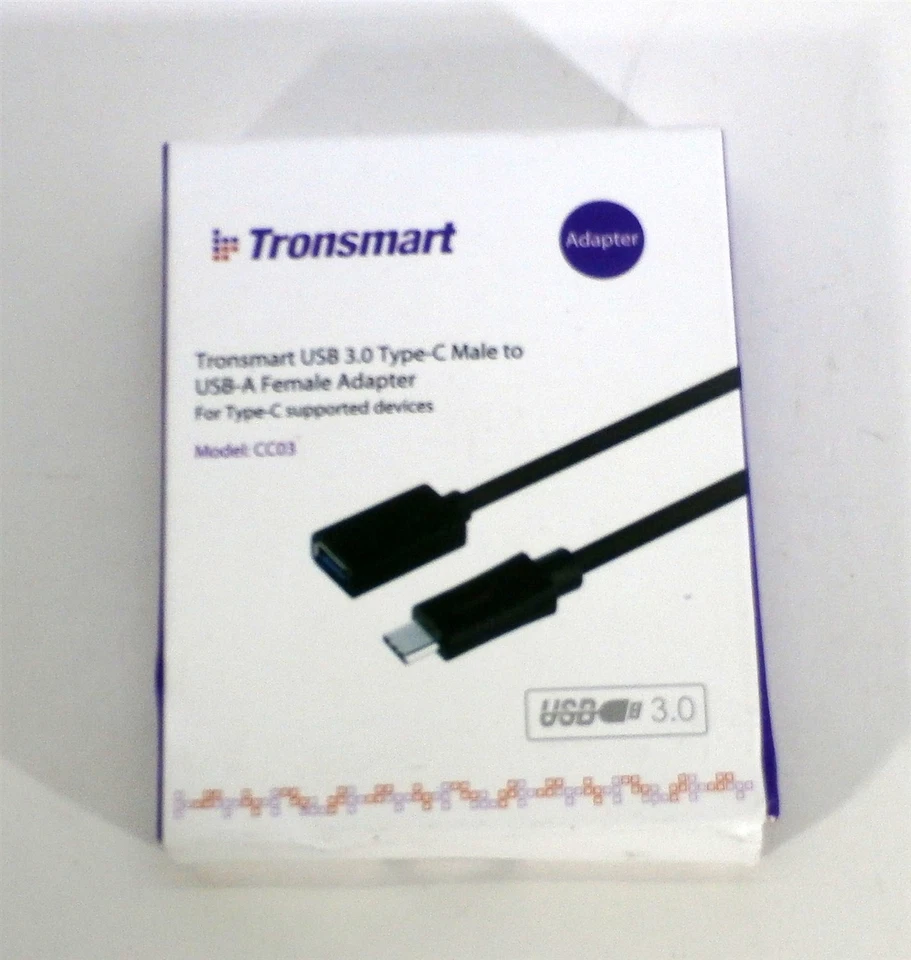 Tronsmart USB-C to USB 3.1 Adapter, Compatible w/Nexus 5X & 6P, MacBook, Chrome - Изображение 2 из 3