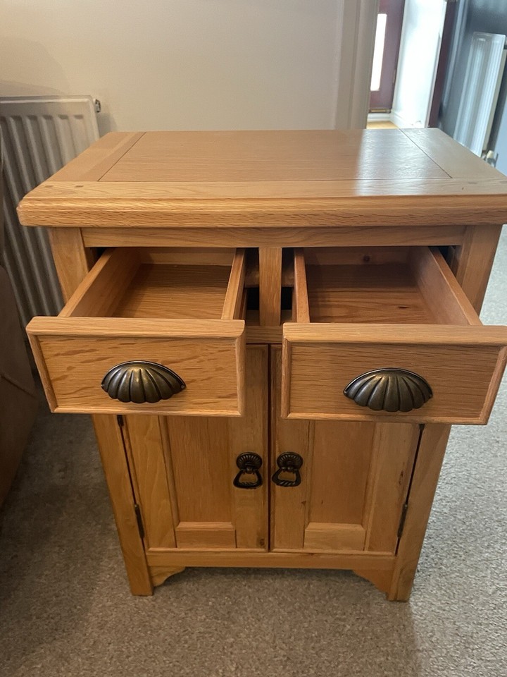 Oak with drawers eBay