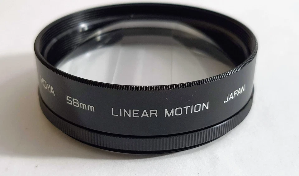 Hoya 58mm Multi Image Linear Motion Glass Lens Filter MULTIVISION Multiple 58 mm - Image 2 of 4