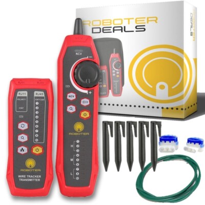Profi (Red-Edition) Kabelbruch-Detektor mit Reparaturset - schneller finden und 