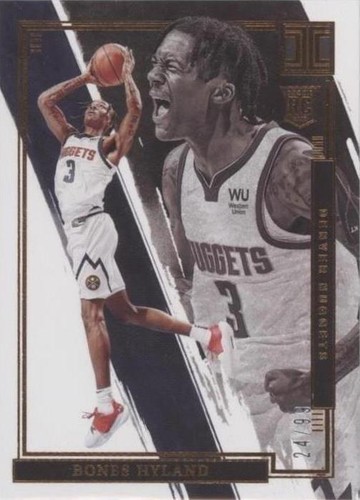 2021 Panini Select Rookie Revolution #19 Bones Hyland RC! | eBay