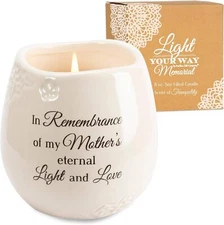 Light Your Way Memorial 19179 Mother Ceramic Soy Wax Candle