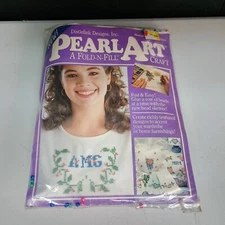 Distlefink Designs Pearl Art Fold N Fill Craft Kit New Sealed 