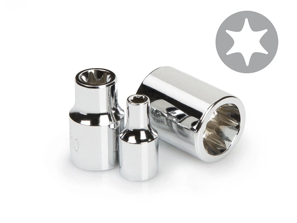 TEKTON 1355 11-pc. 1/4" & 3/8" Dr. Star Socket Set - Image 3 of 3