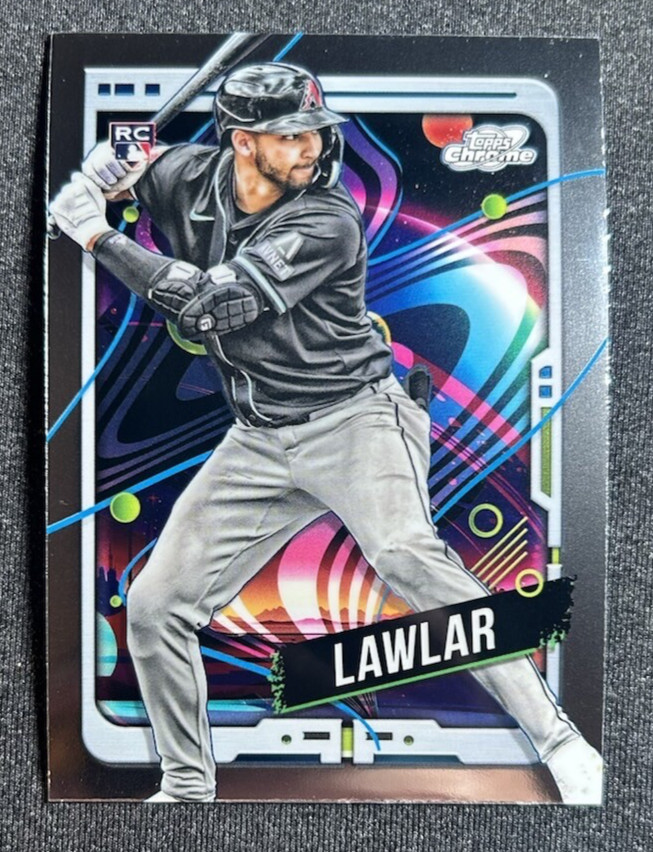 Jordan Lawlar Rookie 2024 Topps Cosmic Chrome #105 Arizona Diamondbacks