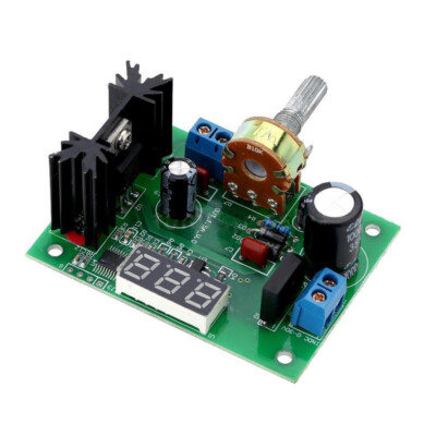 AC/DC LM317 Step-down Voltage Regulator Power Supply Module LED Voltmeter