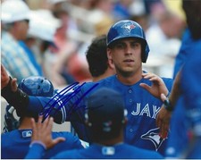 Andy Burns autographed 8x10 Toronto Blue Jays Free Shipping  #S810