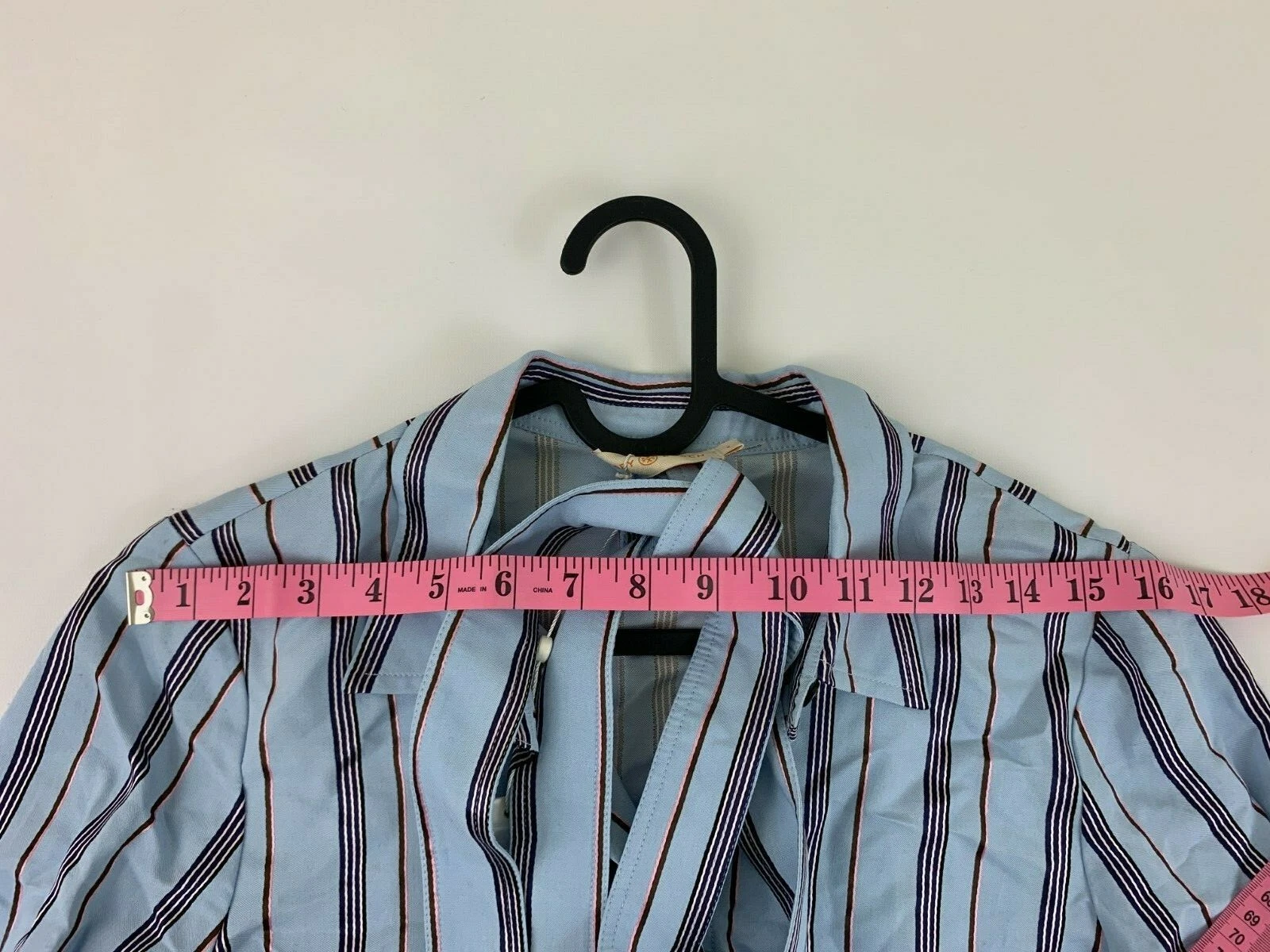 Abito Tory Burch a righe con cravatta in vita taglia 2 nuovo con etichetta