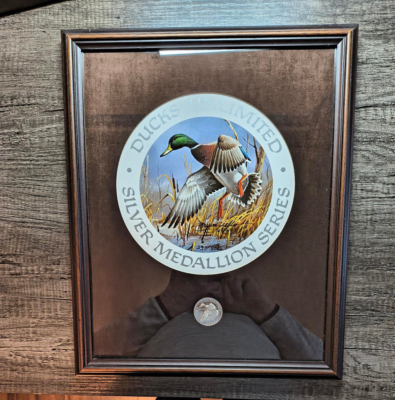 Ducks Unlimited Silver Medallion Series 1984 Print and Collector's