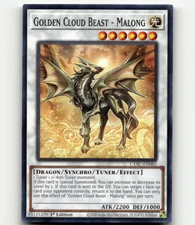 Yugioh Golden Cloud Beast - Malong Cyberstorm Access CYAC-EN082 Common