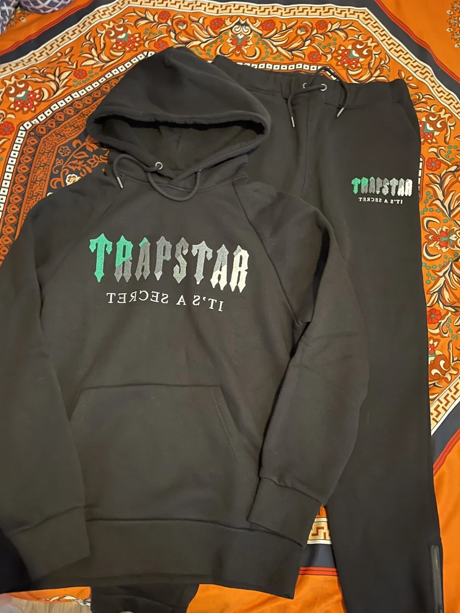Green trapstar hoodie sale