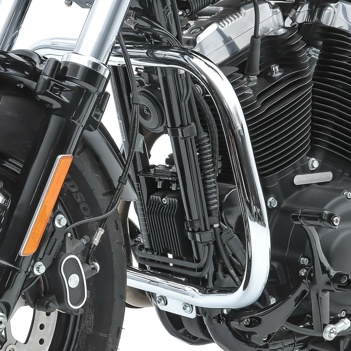 Sturzbügel Für Harley Davidson Sportster 1200 Custom - Chrom Schutzbügel 2004-2020