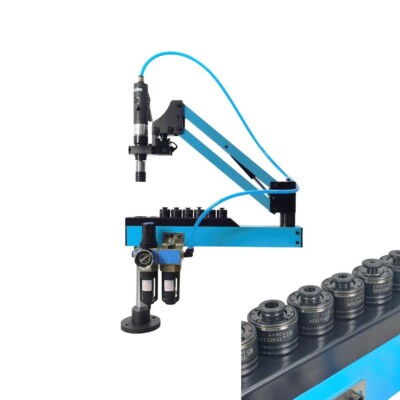 Pneumatic Tapping Machine Air Drill Tapper Tool M3-M12 Collet *6 Chucks 400RPM