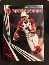 2019 Panini Phoenix Larry Fitzgerald Arizona Cardinals #22 Catching Fire