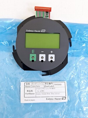 Endress+Hauser 70103938 Display Module 4Line, 3Key Optical