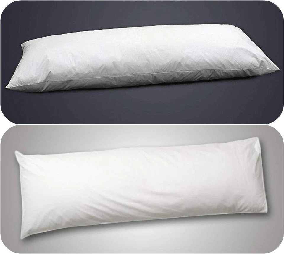Super Soft Long BOLSTER Pillow Cover For Multiple Use Pregnancy Pillow Support