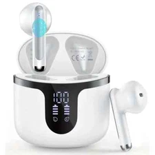 Ear Buds Bluetooth 5.3 Headphones True Wireless Earbuds Mic In Ear Headphones US