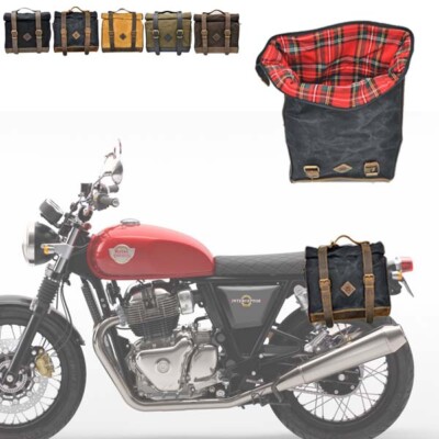 ExMoto Tasche Kit rechts schwarz 13/16L Rahmen Royal Enfield Interceptor Continental