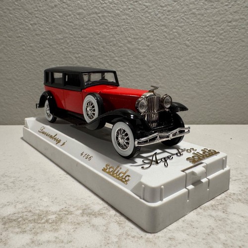 Duesenberg J Solido Age d'or #4156 Die-cast 1:43 scale MIB Red - Picture 2 of 12