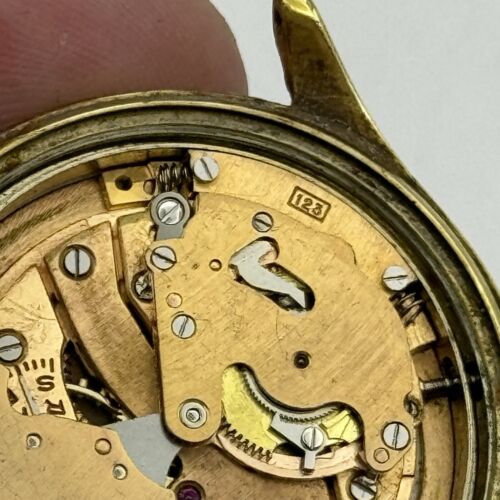 Reloj Ebel Cal 123/1344 35mm Automático Parachoques Barrido Secs Vintage - PARA RESTAURAR - Imagen 18 de 24