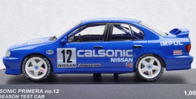 ●CALSONIC PRIMERA Kyosho Kyosho 1/43 Nissan 1999 Calsonic Primera/Inifinty G20 #12 Test