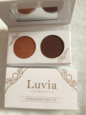 Luvia Cosmetics Eyeshadow Palette 2 x 1,2 g