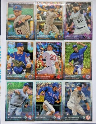 2015 TOPPS CHROME UPDATE PULSAR REFRACTOR, COMPLETE YOUR SET.