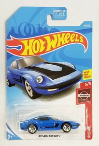 hot wheels nissan fairlady z blue