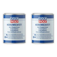 2X Schmierfett Liqui Moly 3553 Mehrzweckfett WäLzlagerfett Gleitlagerfett Fett