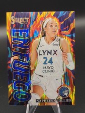 NAPHEESA COLLIER 2024-25 SELECT WNBA EN FUEGO BLUE FLASH PRIZM /99 