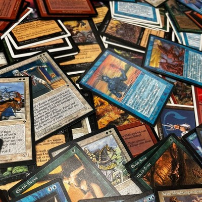 Magic the Gathering - 100 Old Border Cards - alte Magic Karten 1993 - 2003