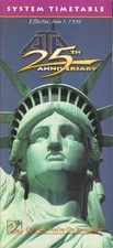 American Trans Air system timetable 6/1/98 [5041] Buy 4+ save 50%