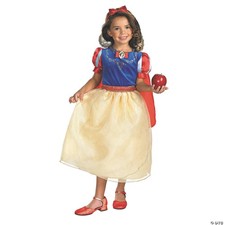 SNOW WHITE DLX CHILD 4X-6X - Kids Halloween Costume Cosplay  Party Outfit