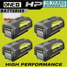 For Ryobi 40V OP4030 OP4050 OP40602 OP4060 OP40261 Lithium Battery 8.0Ah Battery