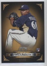 2012 Bowman Sterling Gold Refractor 17/50 Wily Peralta #26 0j6