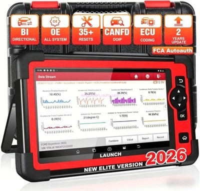 LAUNCH X431 CRP919E PRO Elite Bidirectional Car Diagnostic Scanner Key Coding US