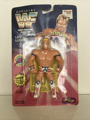 1994 Official WWF Bend-Ems LEX LUGER Bendable Pose...