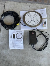 Stainless steel pool light led controller with power supply Model: spdmlgt-cbu