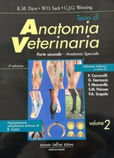testo di anatomia veterinaria parte seconda - anatomia speciale vol.2 FC dyce/sa