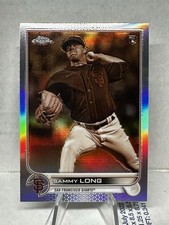 2022 Topps Chrome - Sammy Long - Sepia Refractor - #59 RC Rookie Card. rookie card picture