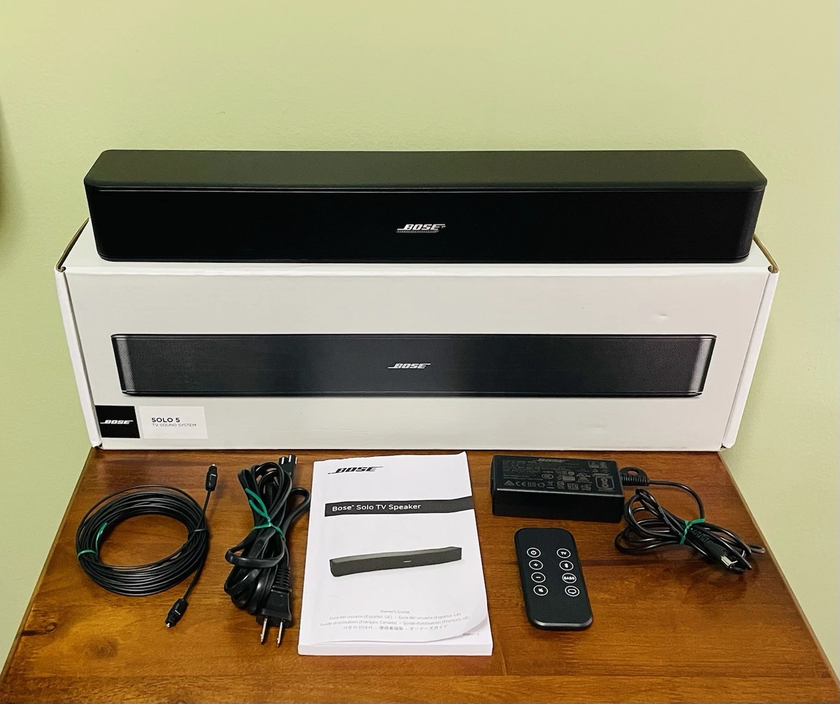 スピーカー・ウーファー BOSE SOLO 5 TV SOUND SYSTEM Introducing Solo 5 TV Sound System | Bose
