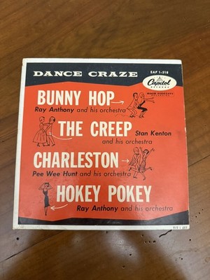 DISC DISC VINYL RAY ANTHONY AND HIS ORCHESTRA DANCE CRAZE MADE IN USA
