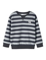 Jungen Sweatshirt Name It Nmmovillo Ls Nreg, Grau Melange, GrößE 116