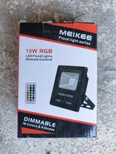 Meikee RGB Naświetlacz Pilot zdalnego sterowania 10W IP66 Ściemnialny Zewnętrzny