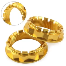 Rear Wheel Axle Nuts Fit Ducati V4 1098 1198 1199 1299 Diavel Motorcycle Gold