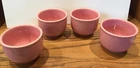 FIESTA Fiestaware HLC Chili Bowl or Ice Cream Retired Color Rose / Pink set of 4