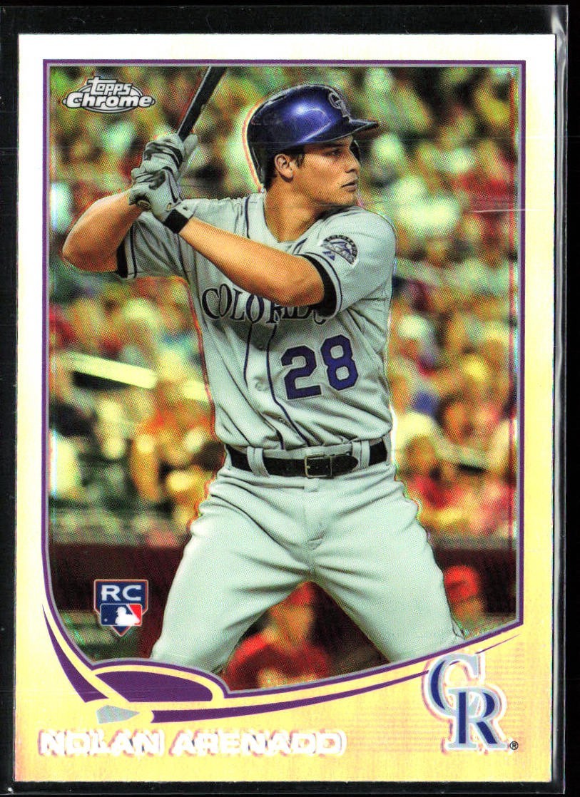 2013 Topps Chrome Baseball Nolan Arenado RC Refractor #78