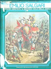IL SECONDO CICLO DELLA JUNGLA. EDIZIONE ANNOTATA SALGARI EMILIO MONDADORI 1971
