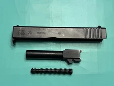 USED OEM GLOCK 23 GEN 3 COMPLETE SLIDE BARREL GUIDE ROD .40 CAL BLACK FINISH
