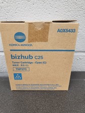 Konica Minolta TNP27C A0X5433 Cyan Toner Cartridge Genuine OEM Original